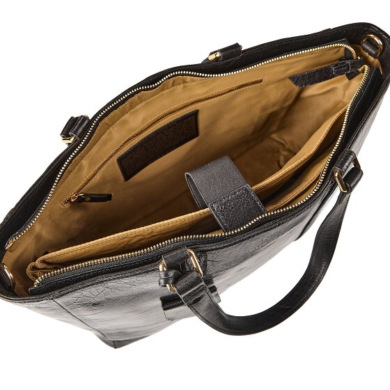 Burkely Fine Florence Shopper Bag Leather 36 cm Laptop compartment