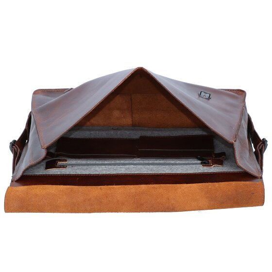 Harold's Aberdeen Messenger leather 40 cm laptop compartment