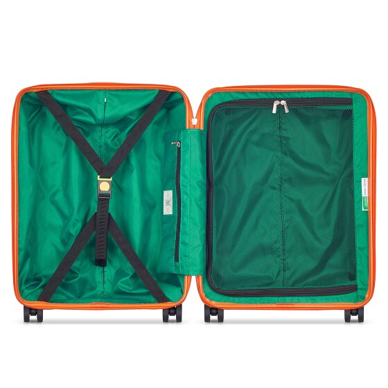 Delsey Paris x United Colors of Benetton Fabrica 4-wheel cabin trolley 55 cm