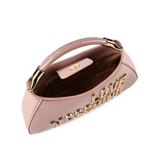 Love Moschino Enameled Logo Handbag 27 cm