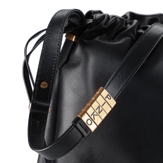 PINKO Slouchy Shoulder Bag Leather 31 cm
