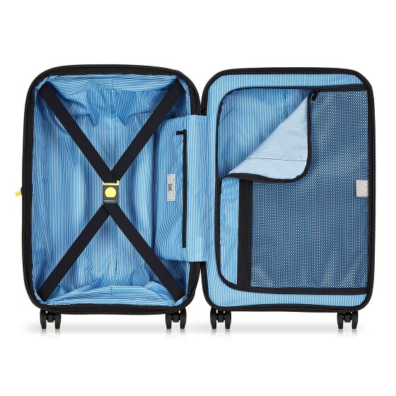 Delsey Paris Lutece Se 4 wheels Cabin trolley 55 cm with expansion pleat