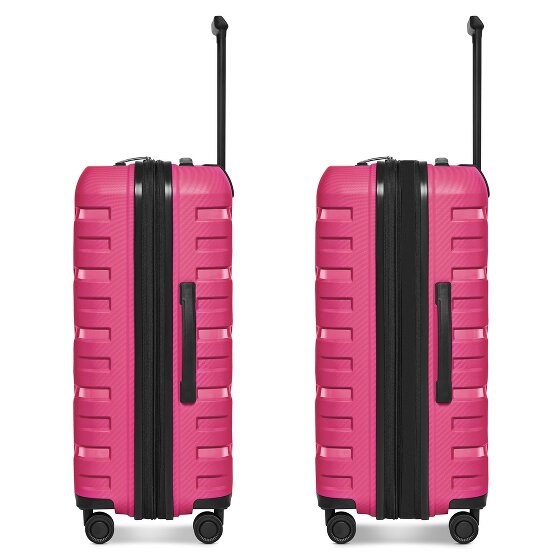 Smartbox Edition 01 4 wheels Suitcase set 3-piece with expansion pleat