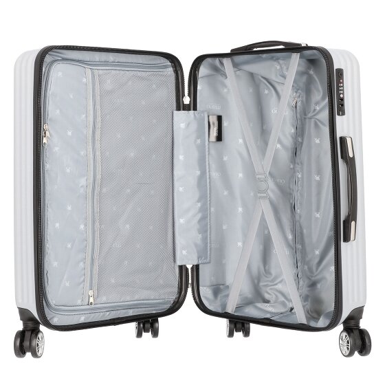 mano Don Carlo 4 Roll Suitcase Set 3pcs.
