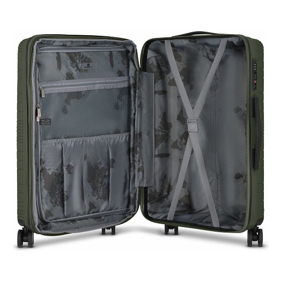 Franky Dallas 3.0 4-wheeled trolley M 65 cm with expansion fold