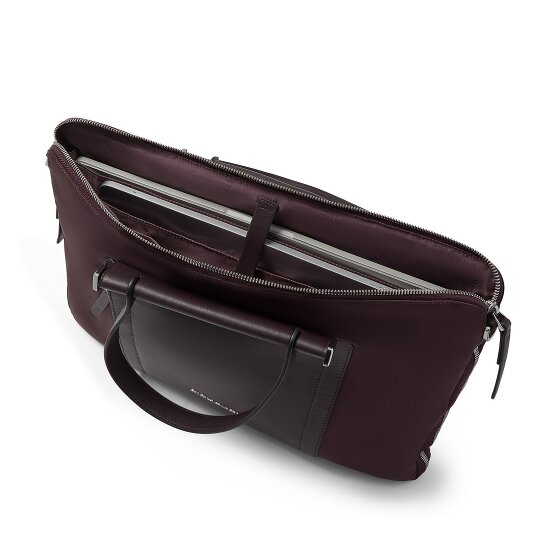 Piquadro Lyra Briefcase Genuine Leather 42 cm Laptop compartment Expandable