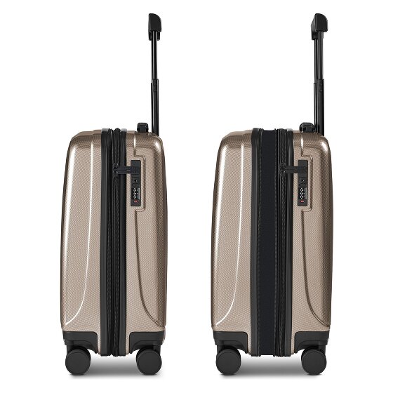 Police New York 4 wheels Cabin suitcase S 54 cm Expandable