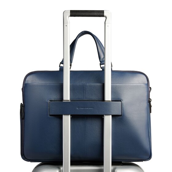 Piquadro Cartel2m Briefcase RFID protection Leather 40 cm Laptop compartment
