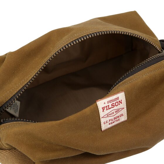 Filson Tin Cloth Toilet bag Leather 23 cm Filson Tin Cloth Toilet bag Leather 23 cm