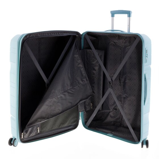 Gladiator 3800 4 wheels Trolley 77 cm with expansion pleat