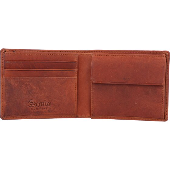 Esquire Dallas wallet leather 10 cm