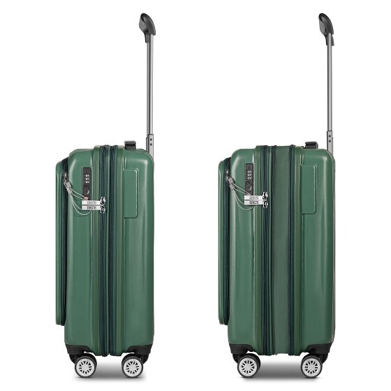 Bric's Cervia 2.0 4 wheels Cabin trolley S 55 cm Laptop compartment with expansion pleat