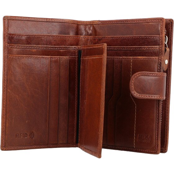 Mika Wallet RFID leather9.5 cm