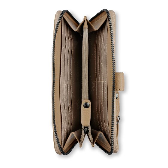 Bugatti Elsa Wallet RFID protection Leather 19 cm