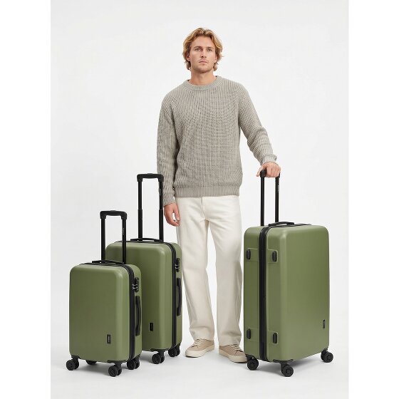 Redolz Essentials 09 3-SET 4 wheels Suitcase set 3-piece