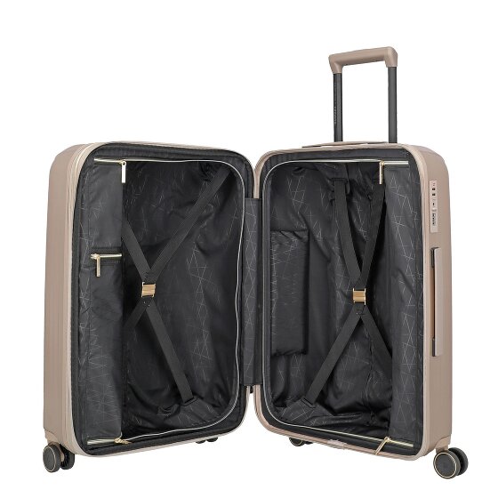 Travelite Barbara 4 wheels Trolley 65 cm with expansion pleat