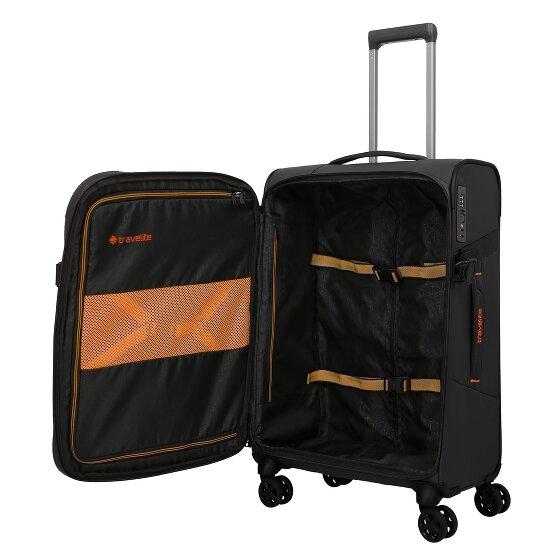 Travelite Briize 4 wheels Suitcase set 3-piece with expansion pleat