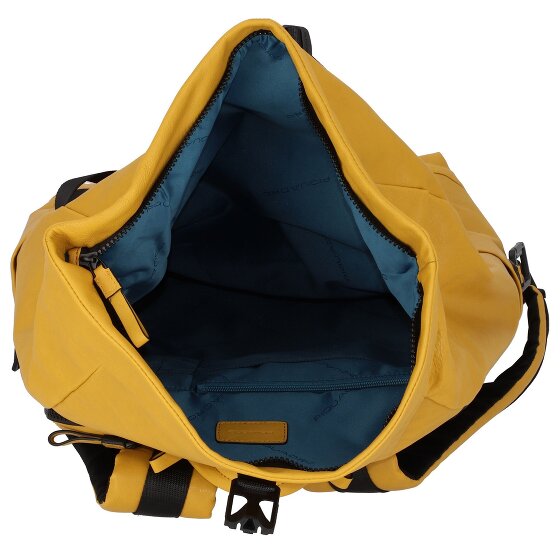 Piquadro Harper backpack leather 48 cm laptop compartment