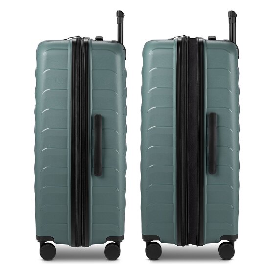 d&n Toronto 4 wheels Trolley L 75 cm with expansion pleat