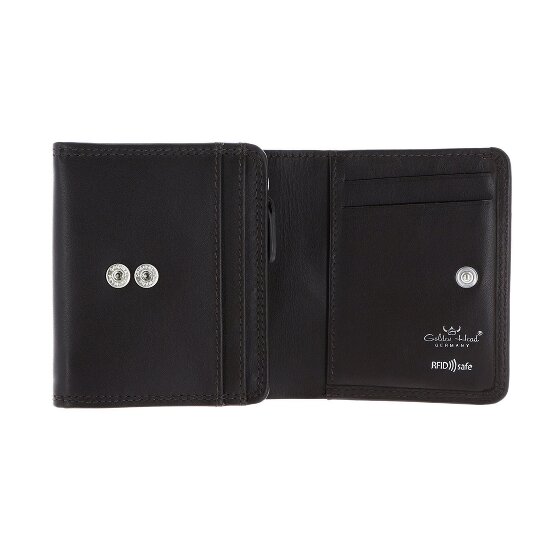 Golden Head Polo Wallet RFID protection Genuine Leather 10 cm