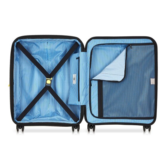 Delsey Paris Lutece Se 4 wheels Cabin trolley 55 cm with expansion pleat