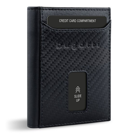 Bugatti Secure Slim Wallet RFID protection Leather 8 cm