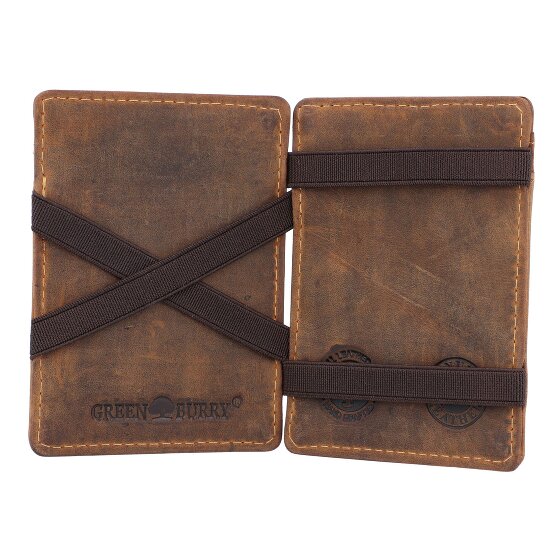 Greenburry Vintage credit card case leather 7 cm