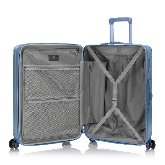 Heys Alumix 4 wheels Suitcase set 3-piece with expansion pleat