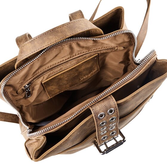 Desigual Valentine Camel City Backpack 30 cm