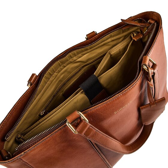 Burkely Fine Florence Shopper Bag Leather 36 cm Laptop compartment