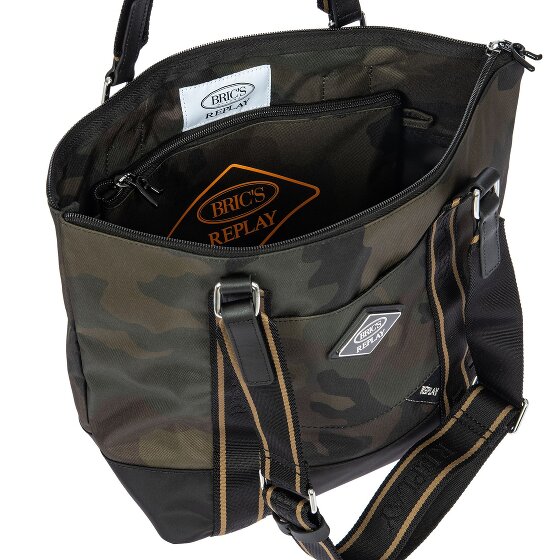 Bric's Replay Camouflage Shopper Bag 26 cm