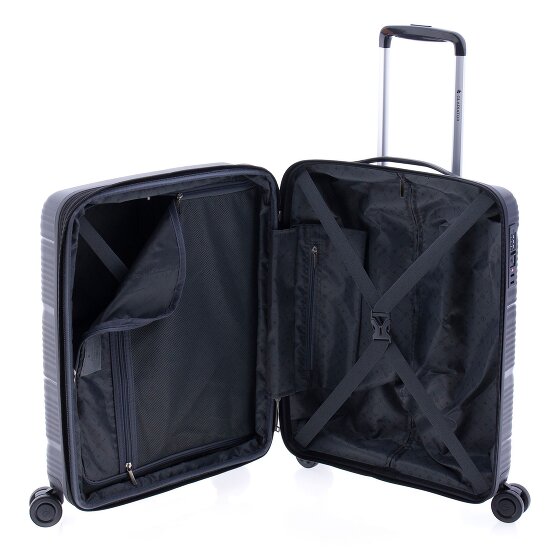 Gladiator 0800 4 wheels Trolley 55 cm with expansion pleat