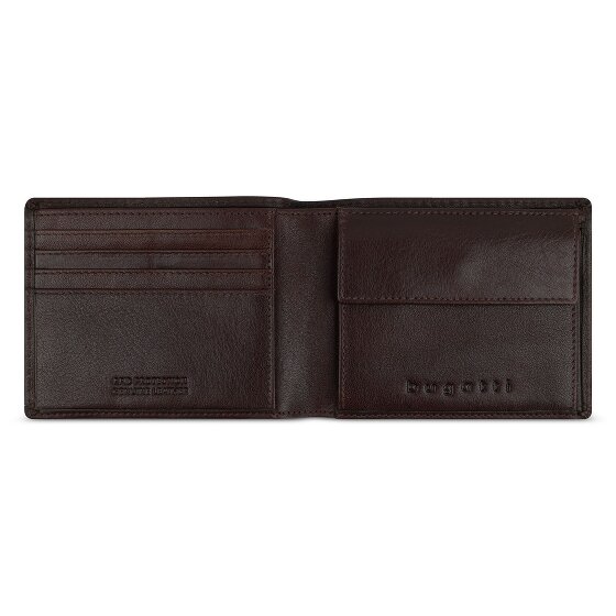 Bugatti Neaples Wallet RFID protection Leather 11.5 cm