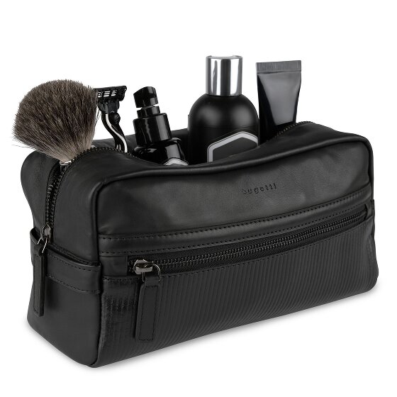 Bugatti Joel Toilet bag Leather 27 cm