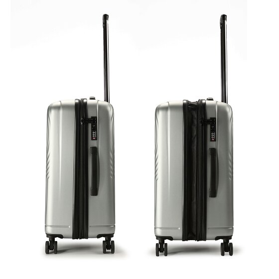 Gabol Radar 4 wheels Suitcase set 3-piece with expansion pleat