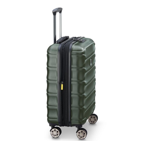 Delsey Paris Meteor 4 wheels Cabin trolley 55 cm with expansion pleat