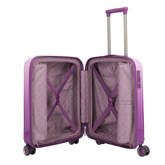 Travelite Lascana Edition 4 wheels Cabin trolley S 50 cm