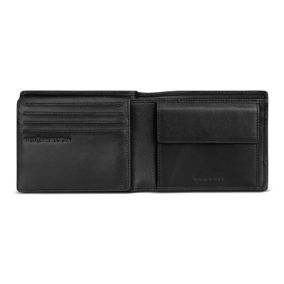 Bugatti Due Wallet RFID protection Leather 11.5 cm
