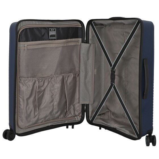d&n Travel Line 4000 4 Roll Suitcase Set 3pcs.