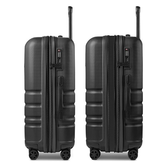 Redolz Pro ABS Medium+ 4 wheels Trolley 65 cm Expandable
