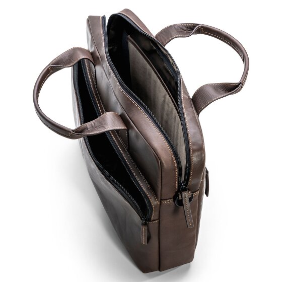 Farmhood Nashville Briefcase Leather 39 cm Laptop compartment