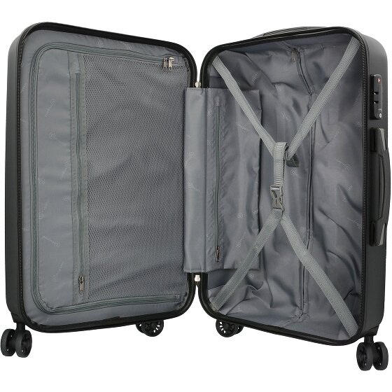 Bugatti Lima 2.0 FL 4-wheel suitcase set 3pcs with double wheels