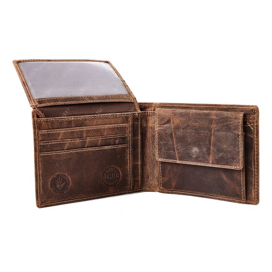 Greenburry Karpfen Wallet Leather 12 cm