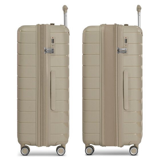 Franky London 4 wheels Trolley L 74 cm with expansion pleat