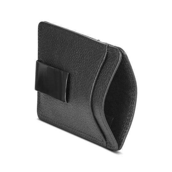 Police Credit card case RFID protection Leather 7 cm Police Credit card case RFID protection Leather 7 cm