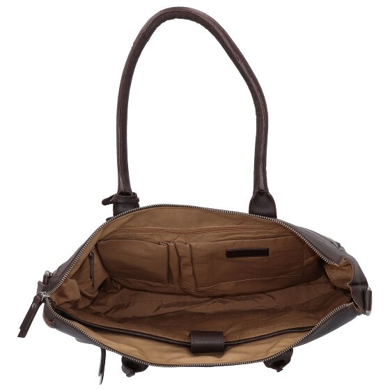Burkely Vintage Valerie shoulder bag leather 39 cm laptop compartment