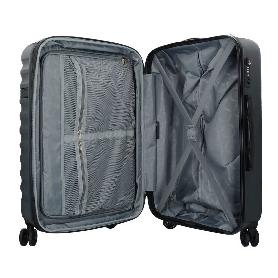 Bugatti Corium 4 wheels Trolley 66 cm Expandable