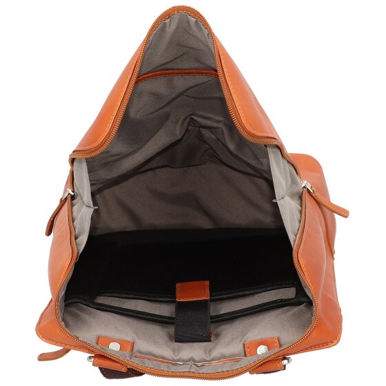 Harold's Campo backpack leather 35 cm laptop compartment