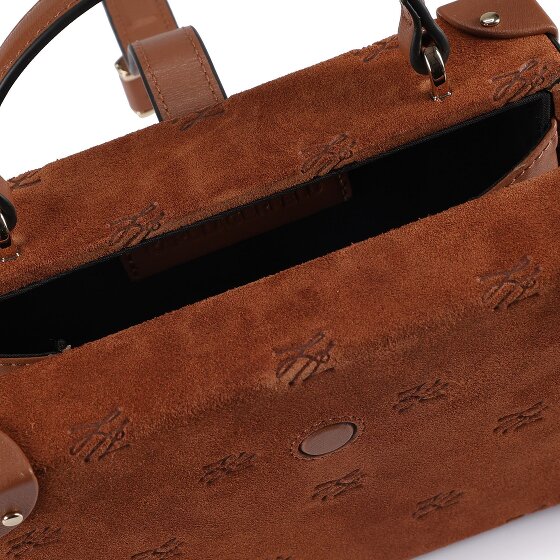 Karl Lagerfeld Autograph Mini Bag Handbag Genuine Leather 17.5 cm