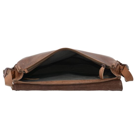 Harold's Antique messenger leather 35 cm